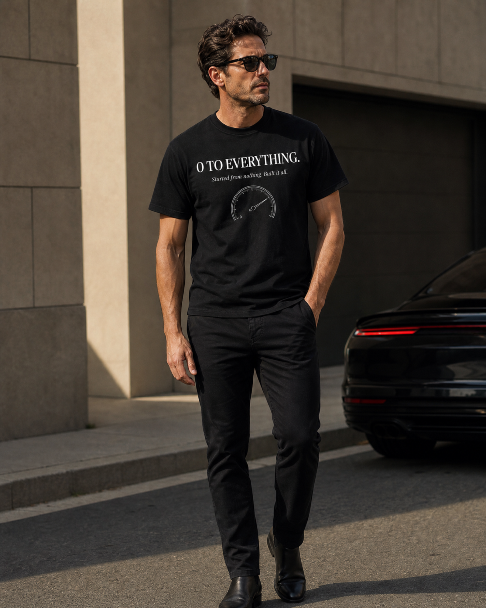 0 To Everything | Started From Nothing. Built It All. T-Shirt