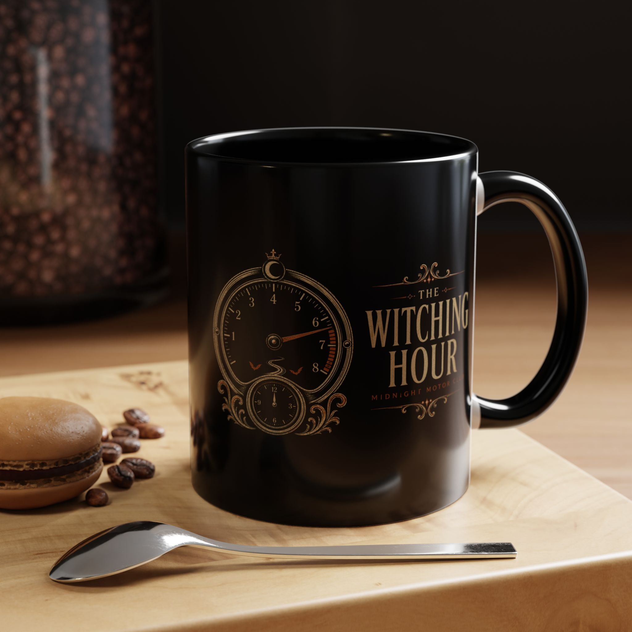 The Witching Hour Midnight Motor Club Halloween Mug