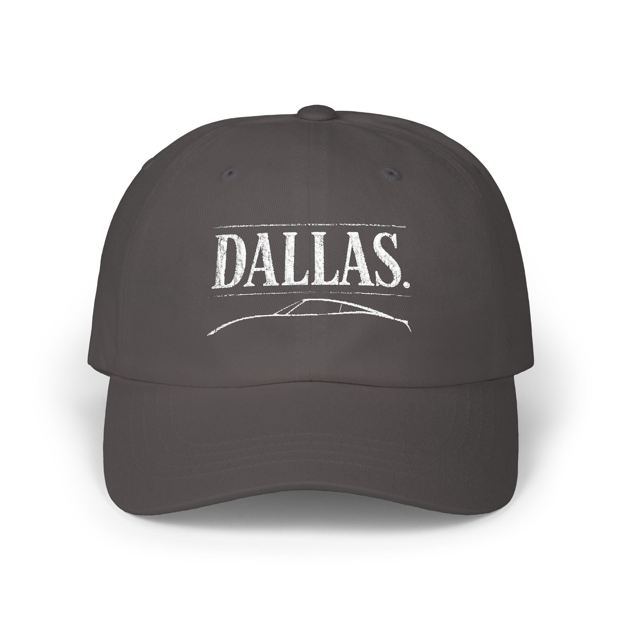 Dallas Car Culture Classic Cap | Embroidered Automotive Hat | City Garage Collection