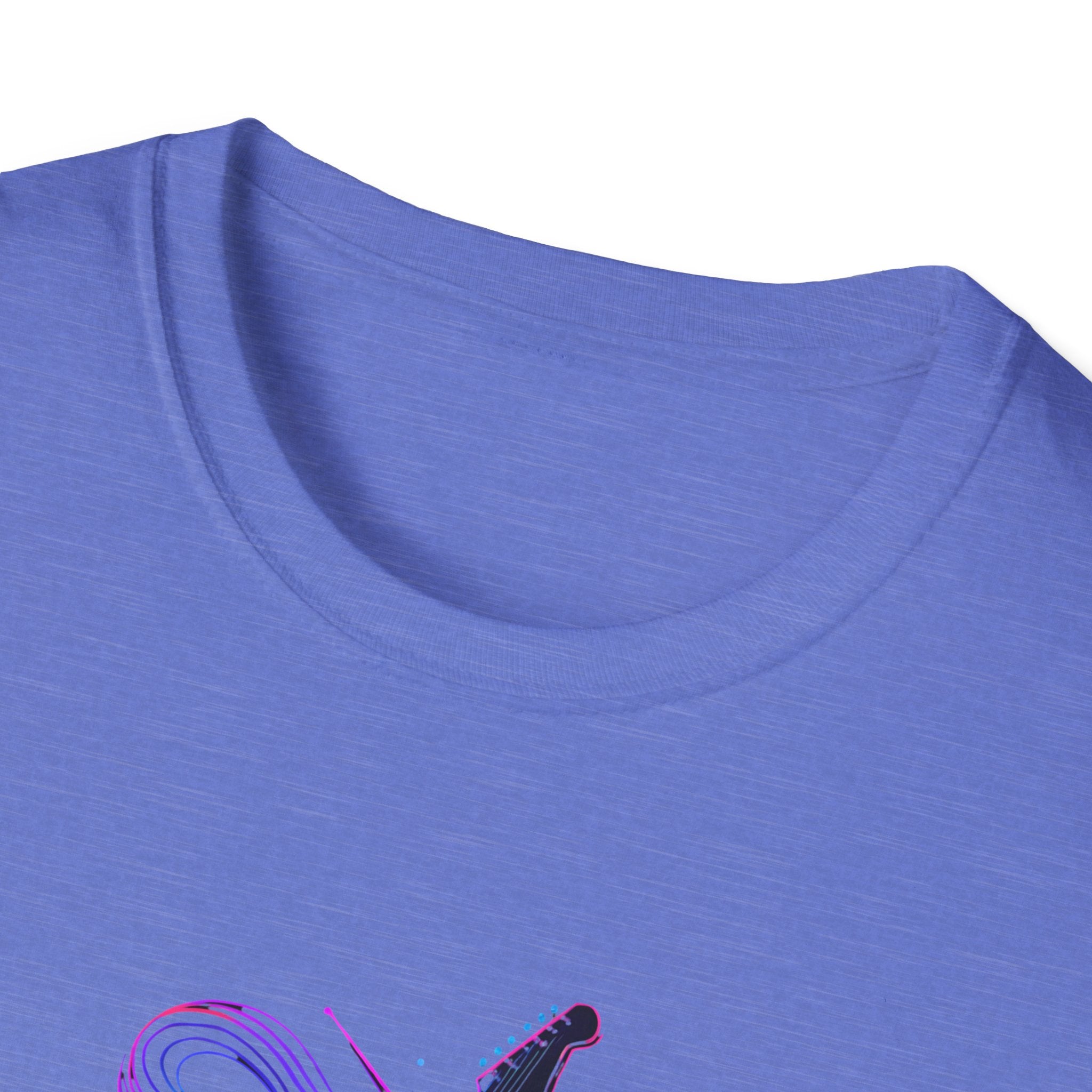 Neon Electric Guitar T-Shirt