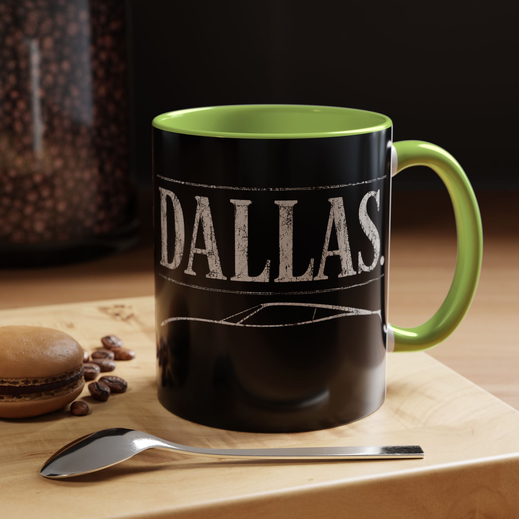 Dallas Car Culture 11 oz Mug | Sports Car Coffee Cup | City Garage Collection