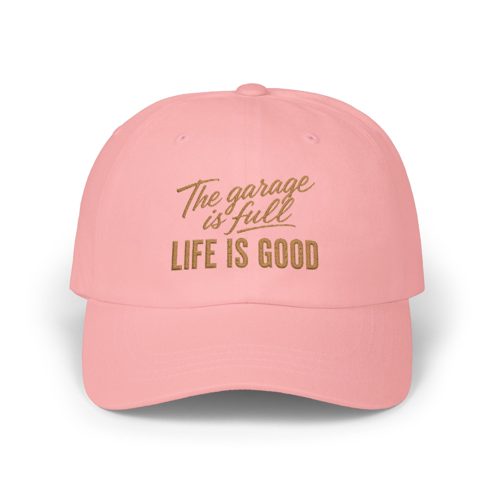 Classic Cap - Embroidery - The Garage Is Full | Life Is Good