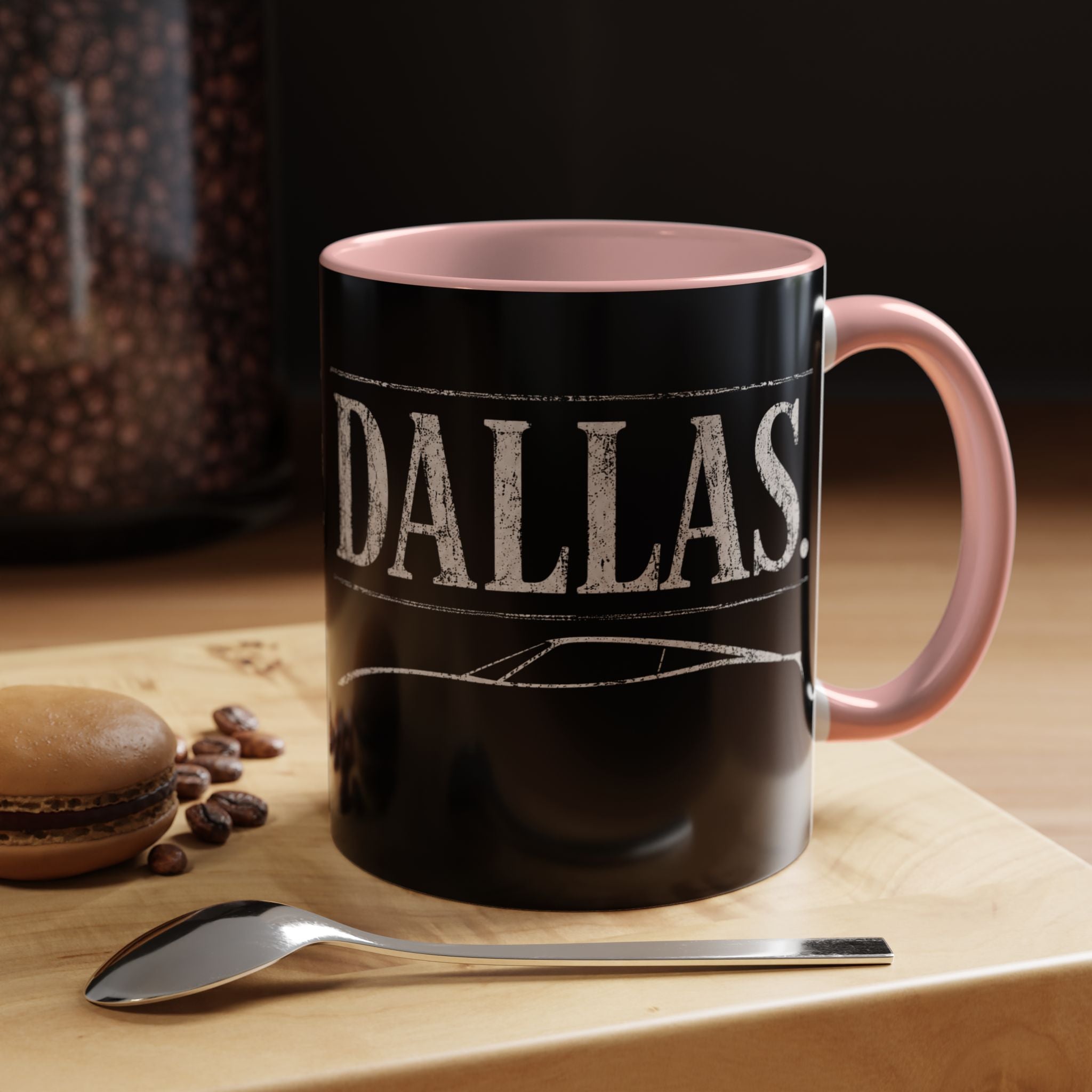 Dallas Car Culture 11 oz Mug | Sports Car Coffee Cup | City Garage Collection