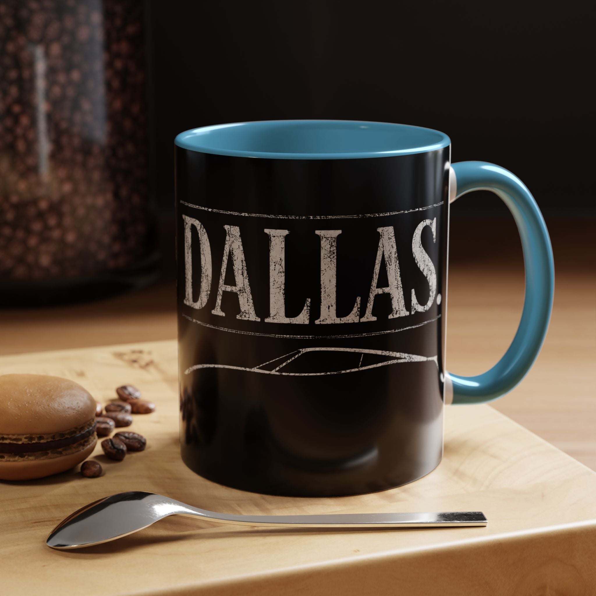 Dallas Car Culture 11 oz Mug | Sports Car Coffee Cup | City Garage Collection