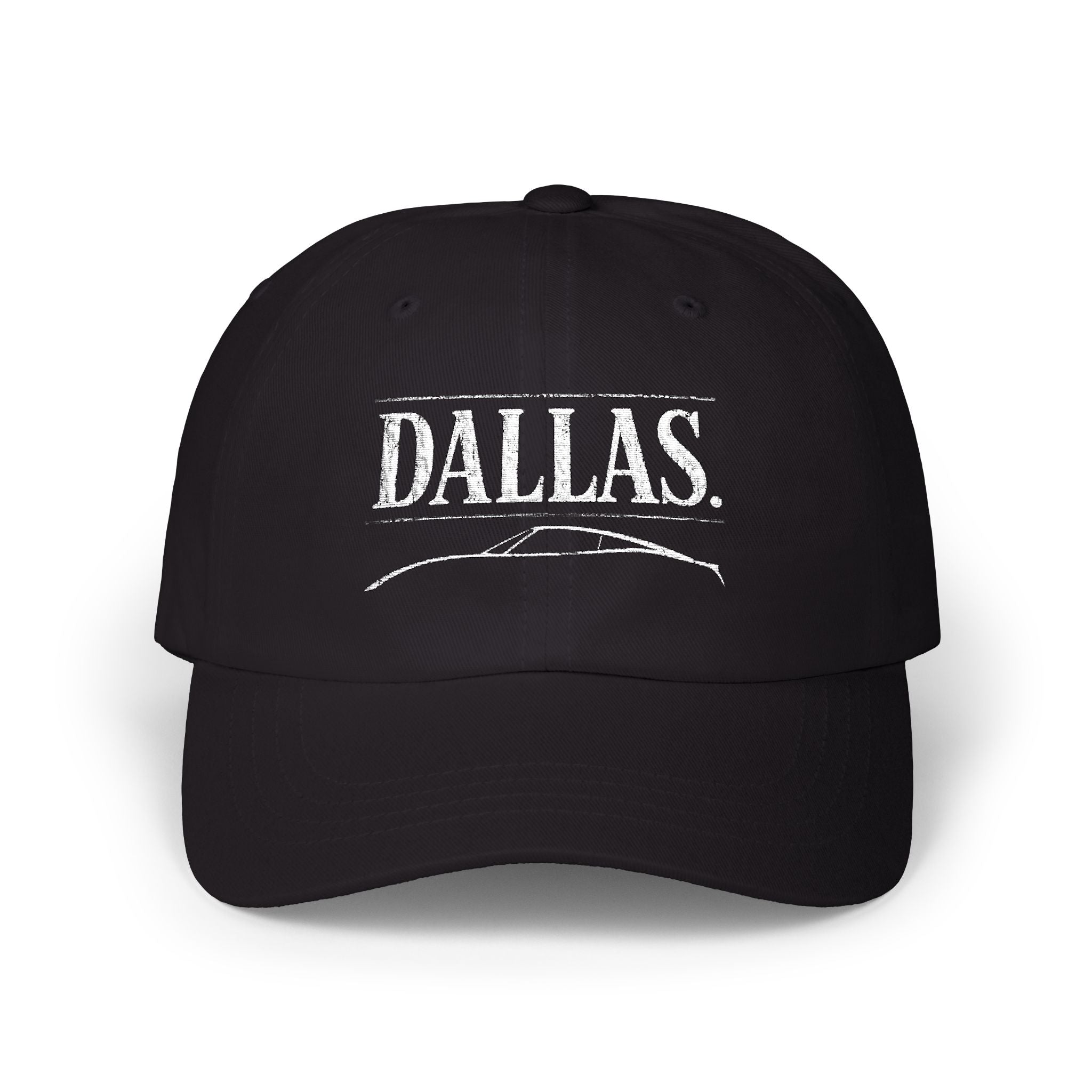 Dallas Car Culture Classic Cap | Embroidered Automotive Hat | City Garage Collection