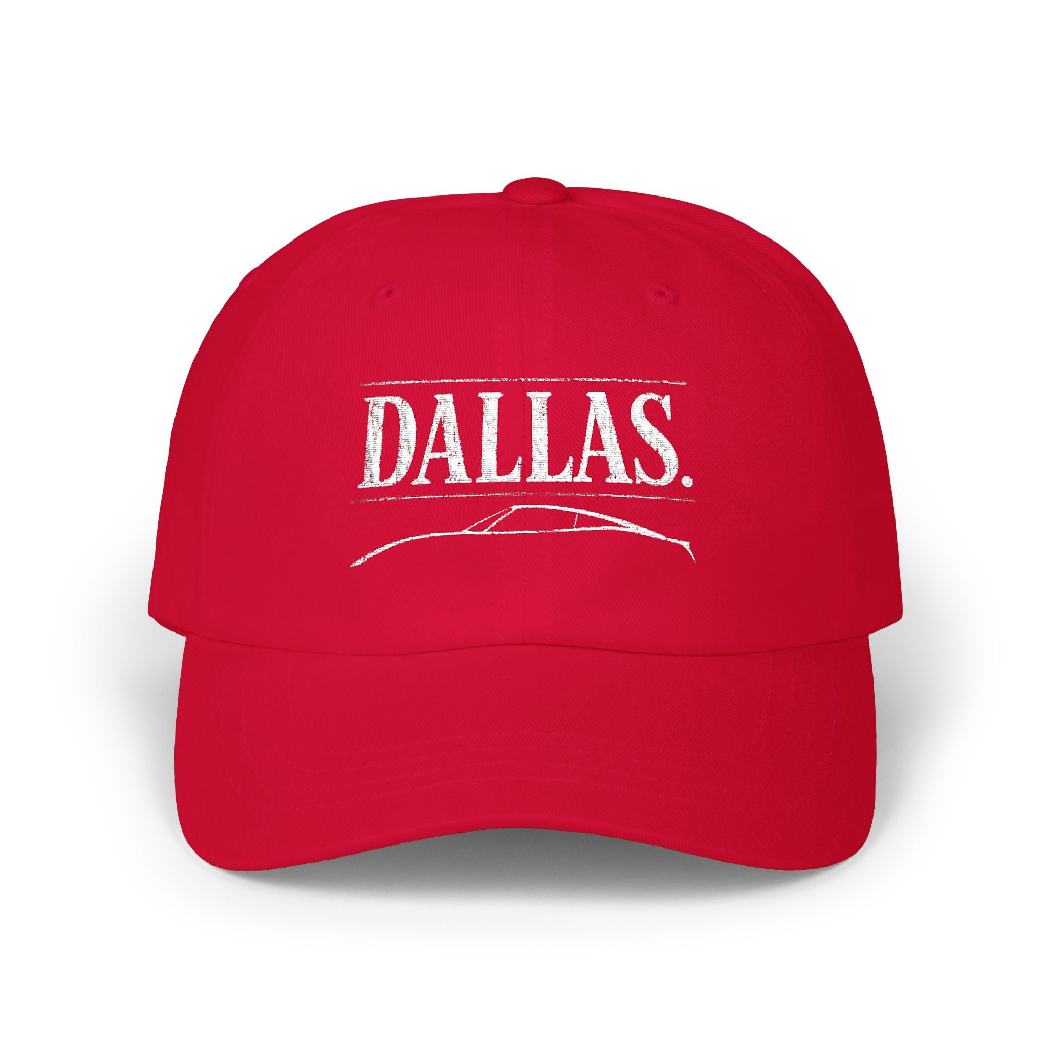 Dallas Car Culture Classic Cap | Embroidered Automotive Hat | City Garage Collection