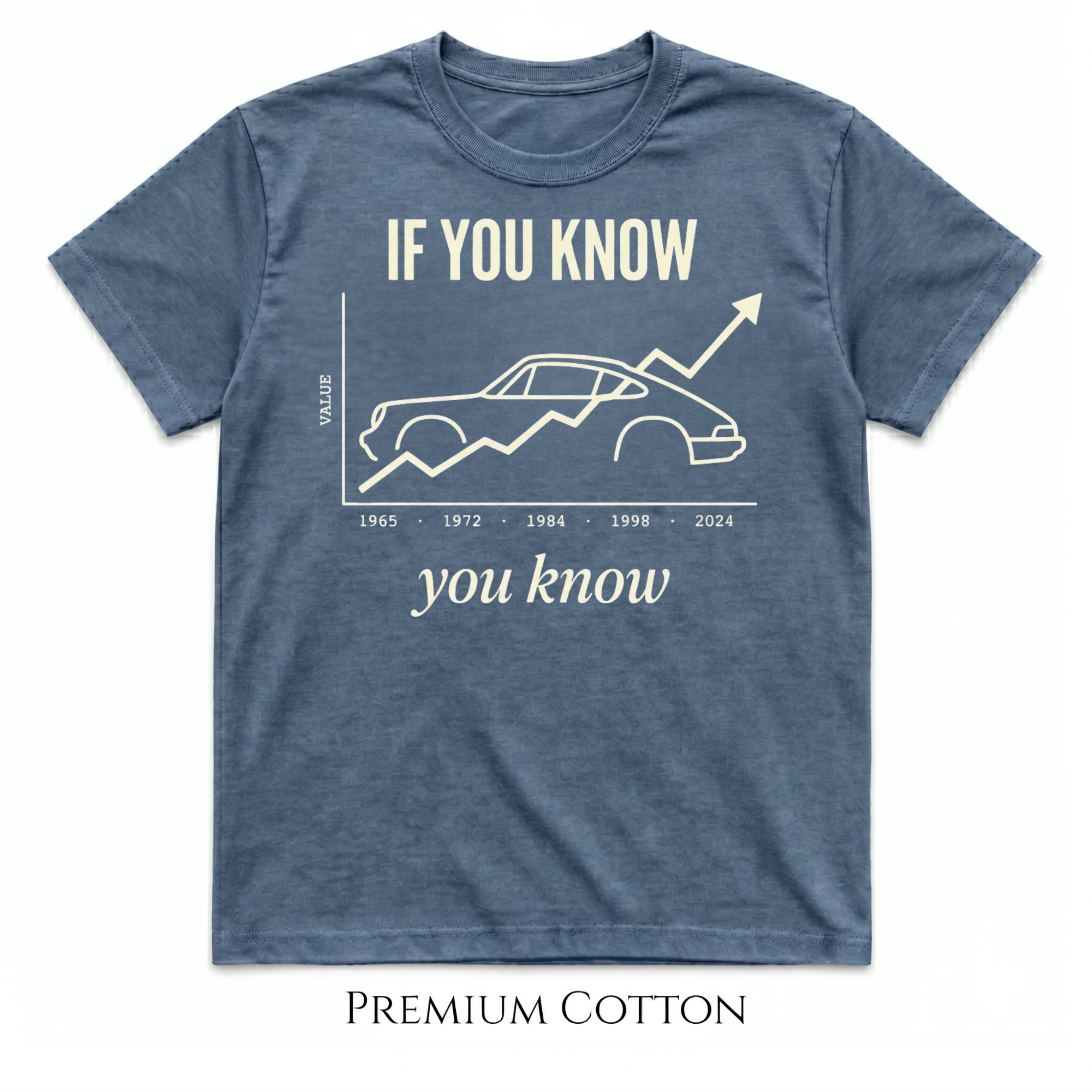 If You Know, You Know – Classic Car Investment  T-Shirt