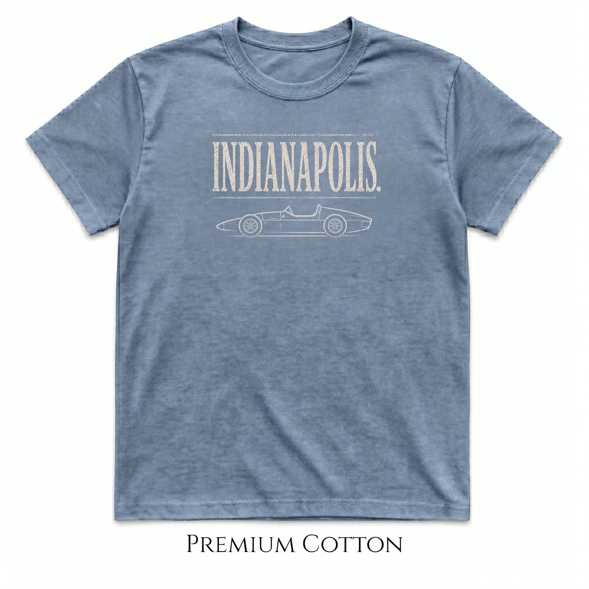 Indianapolis Racing Culture T-Shirt | Vintage Open-Wheel Tee | City Garage Collection