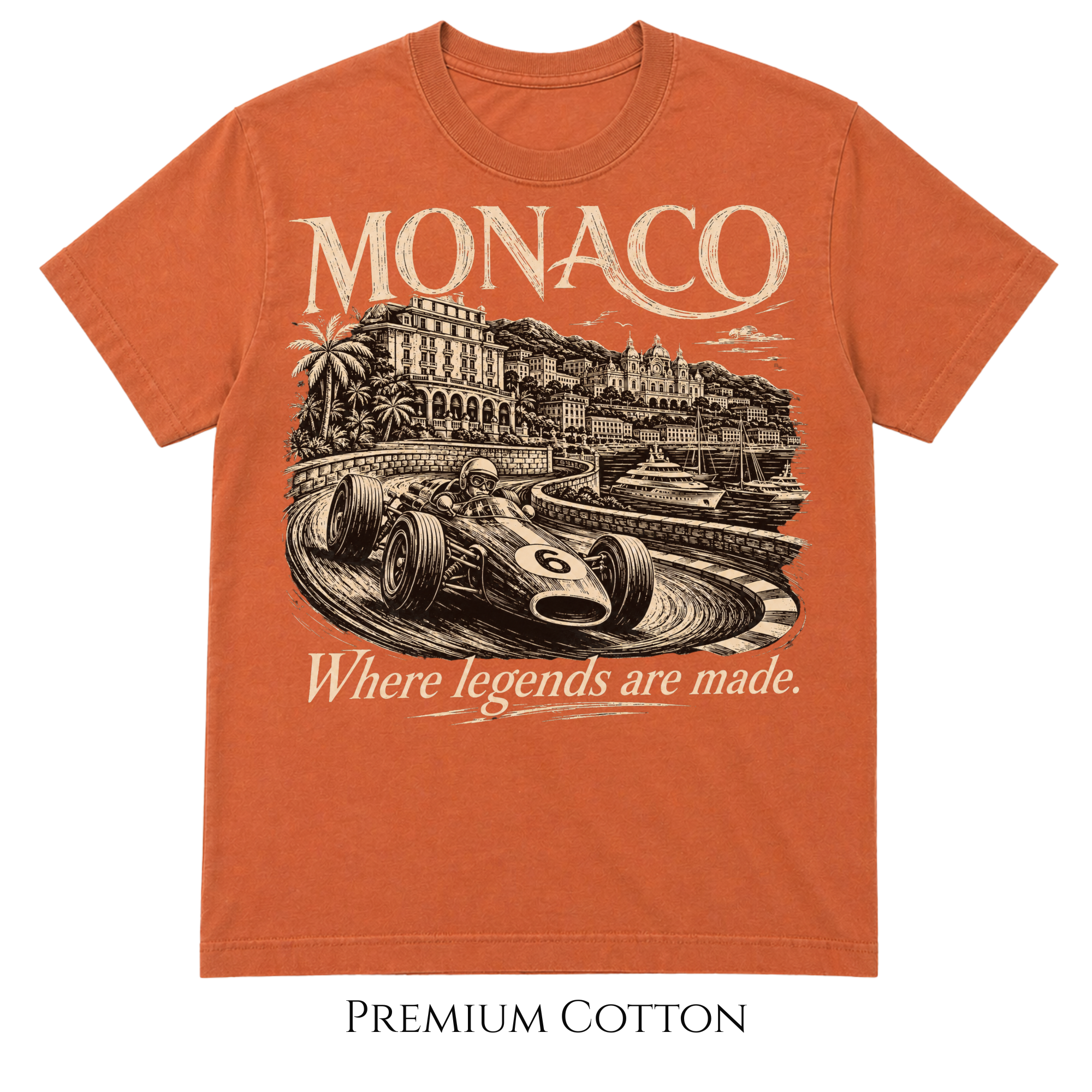 Vintage Inspired Race Car T-Shirt