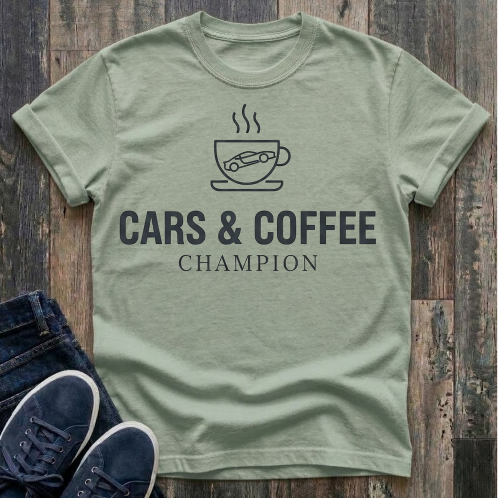 Cars & Coffee  Champion II T-Shirt