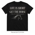 Life Is Short - Honor The Original Horsepower T-Shirt