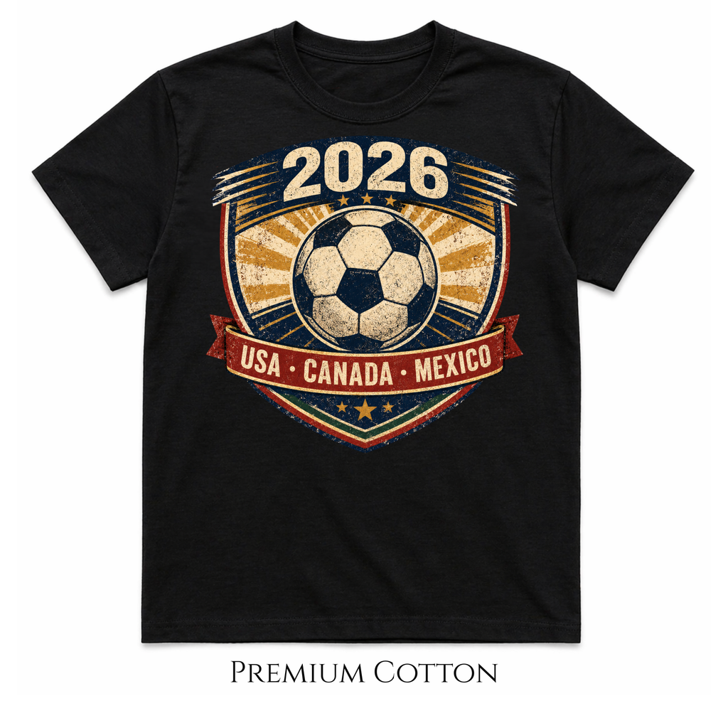 Soccer 2026 | USA Canada Mexico | World Cup T-Shirt