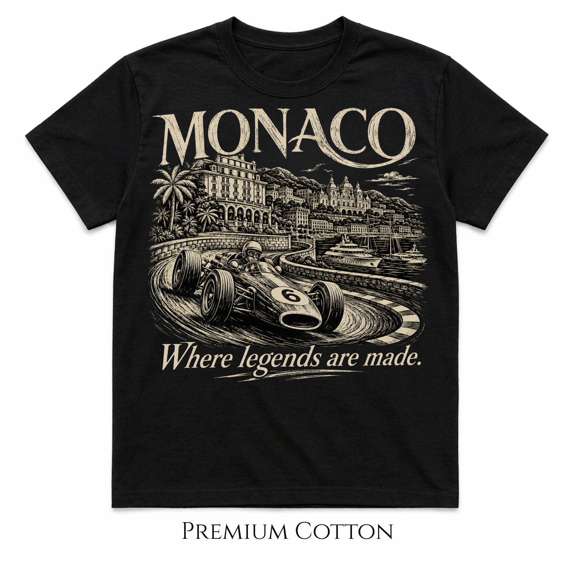 Vintage Inspired Race Car T-Shirt