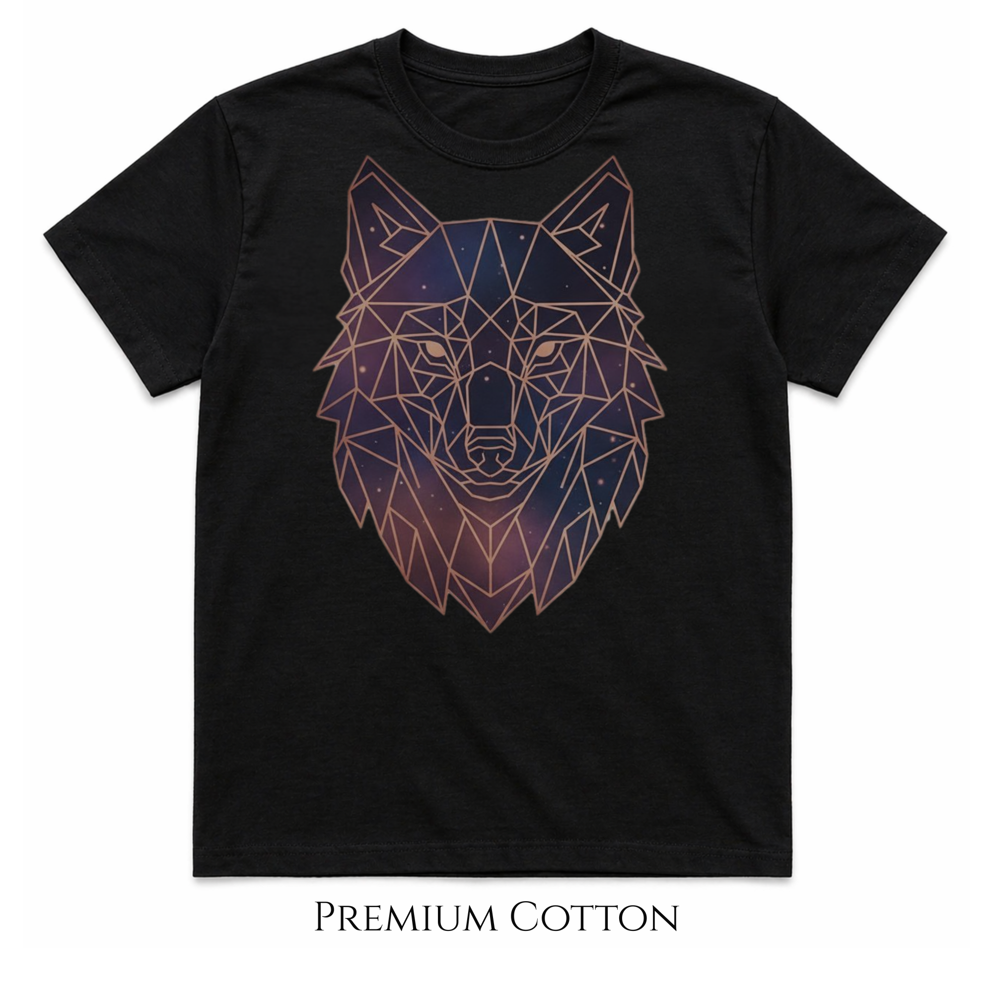 Midnight Wolf Geometric Signature Edition T-Shirt