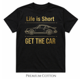 The Purist’s Dream | Air-Cooled Icon "Life is Short" Graphic  T-Shirt