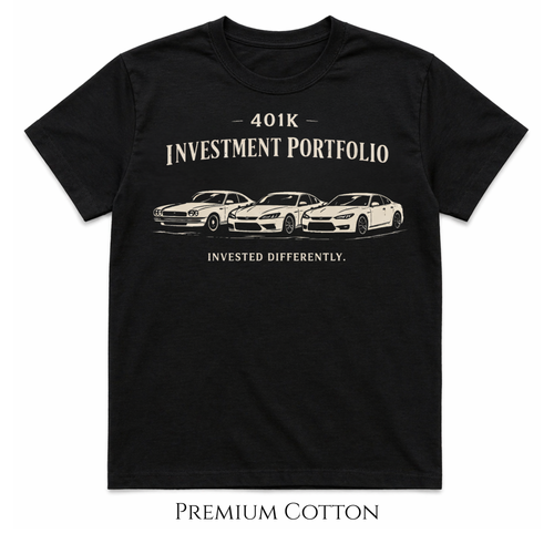 401K Portfolio - Invested Differently T-Shirt