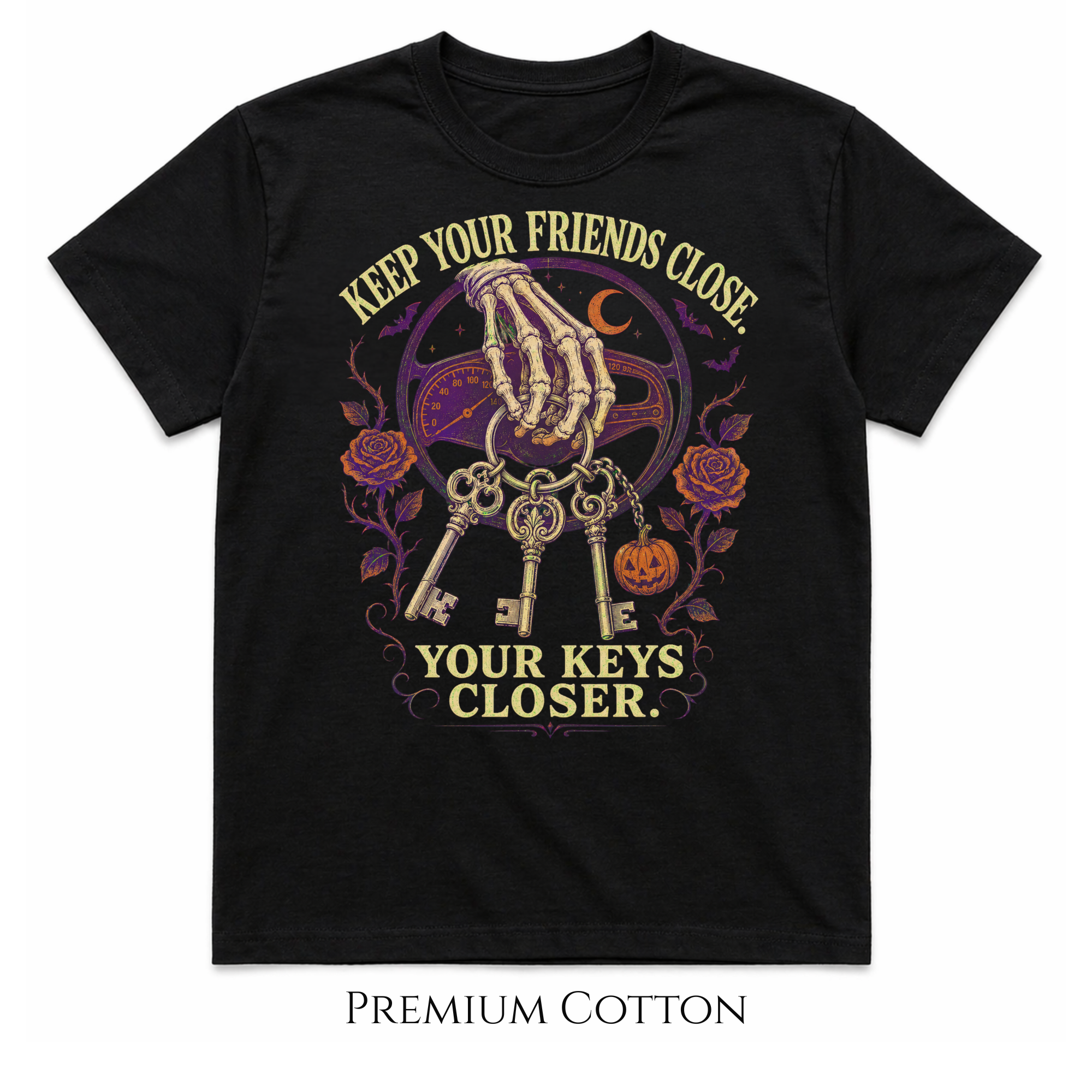 Keep Your Friends Close, Your Keys Closer Halloween T-Shirt