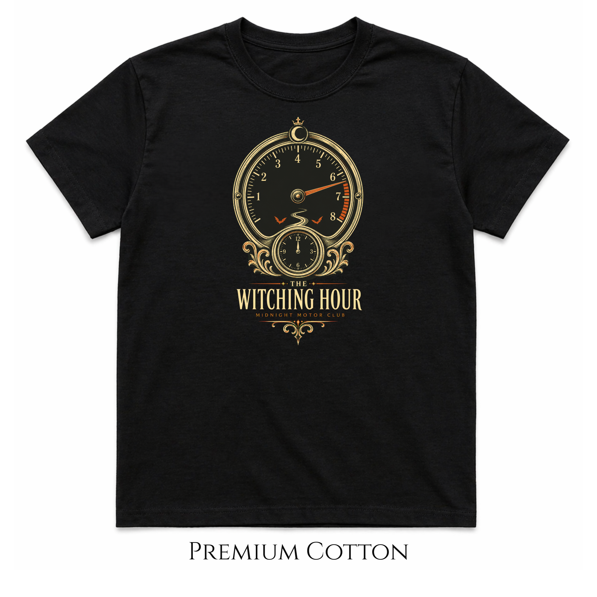 The Witching Hour Midnight Motor Club Halloween T-Shirt
