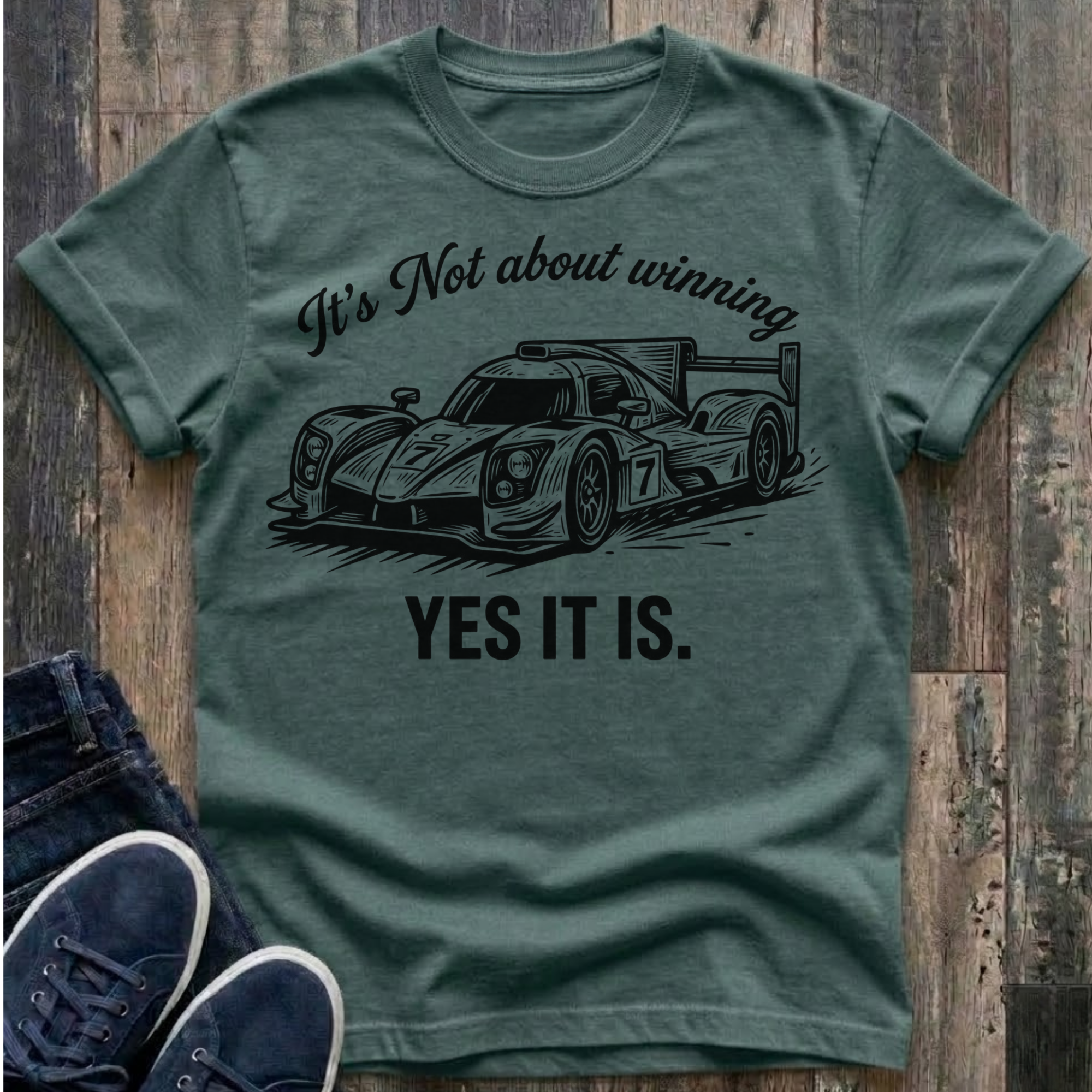 It's Not About Winning ..... Yes It Is. T-Shirt