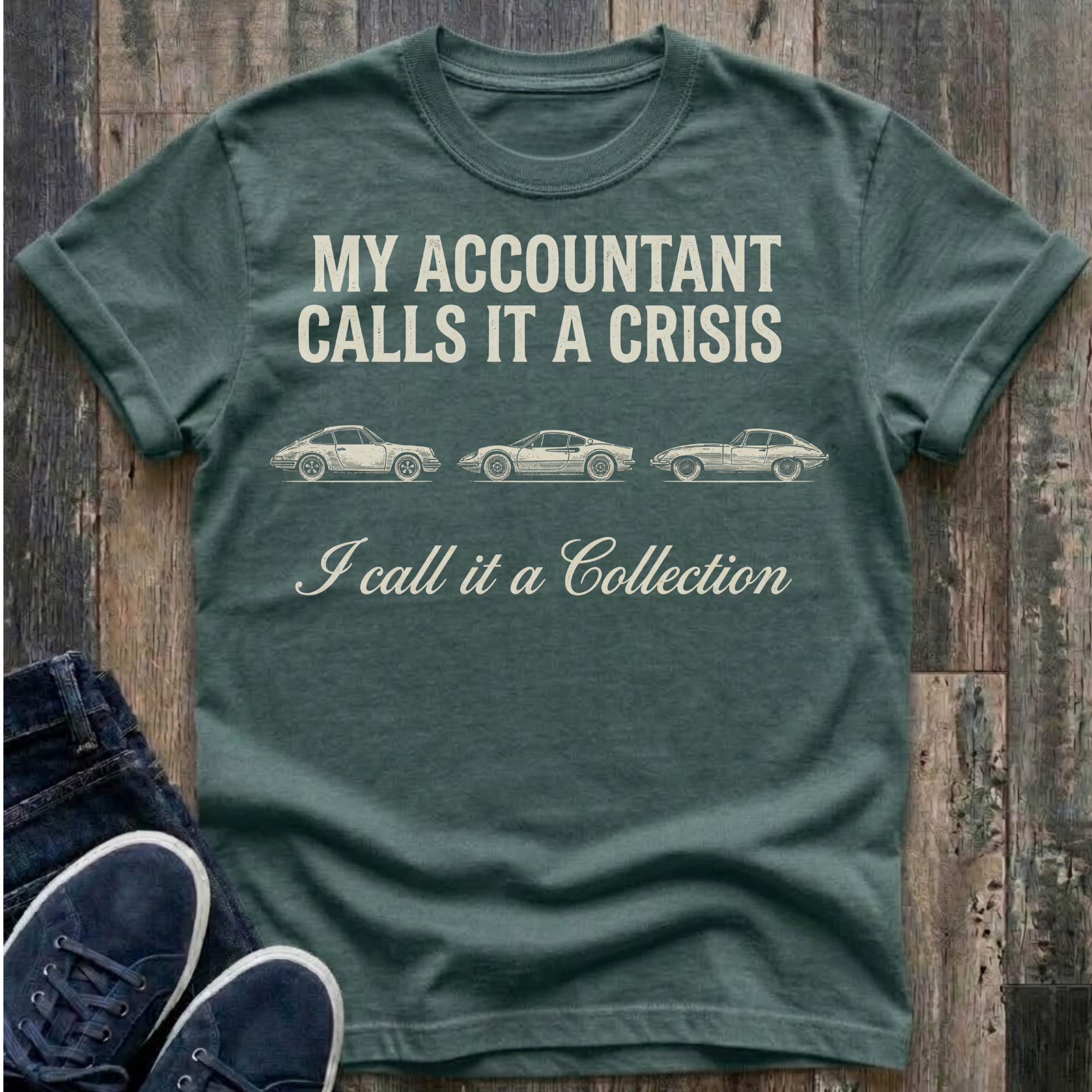 My Accountant Calls It A Crisis T-Shirt