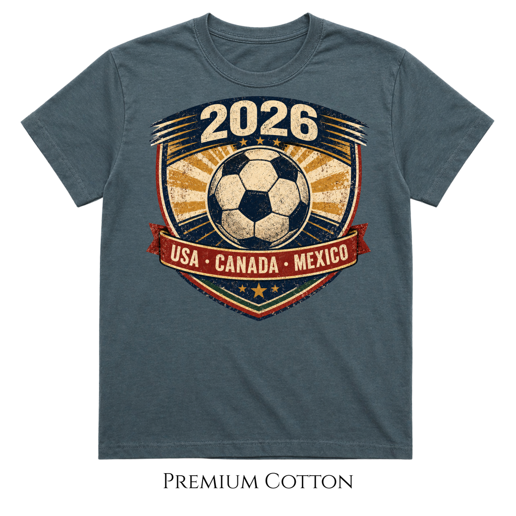 Soccer 2026 | USA Canada Mexico | World Cup T-Shirt