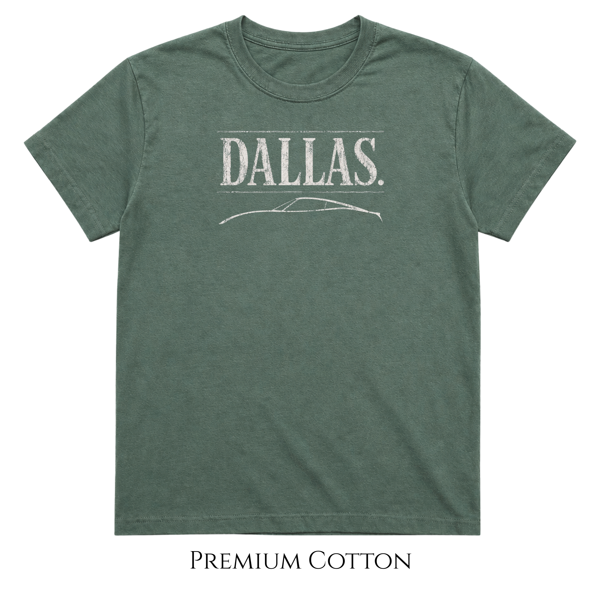 Dallas Car Culture T-Shirt | The City Garage Collection