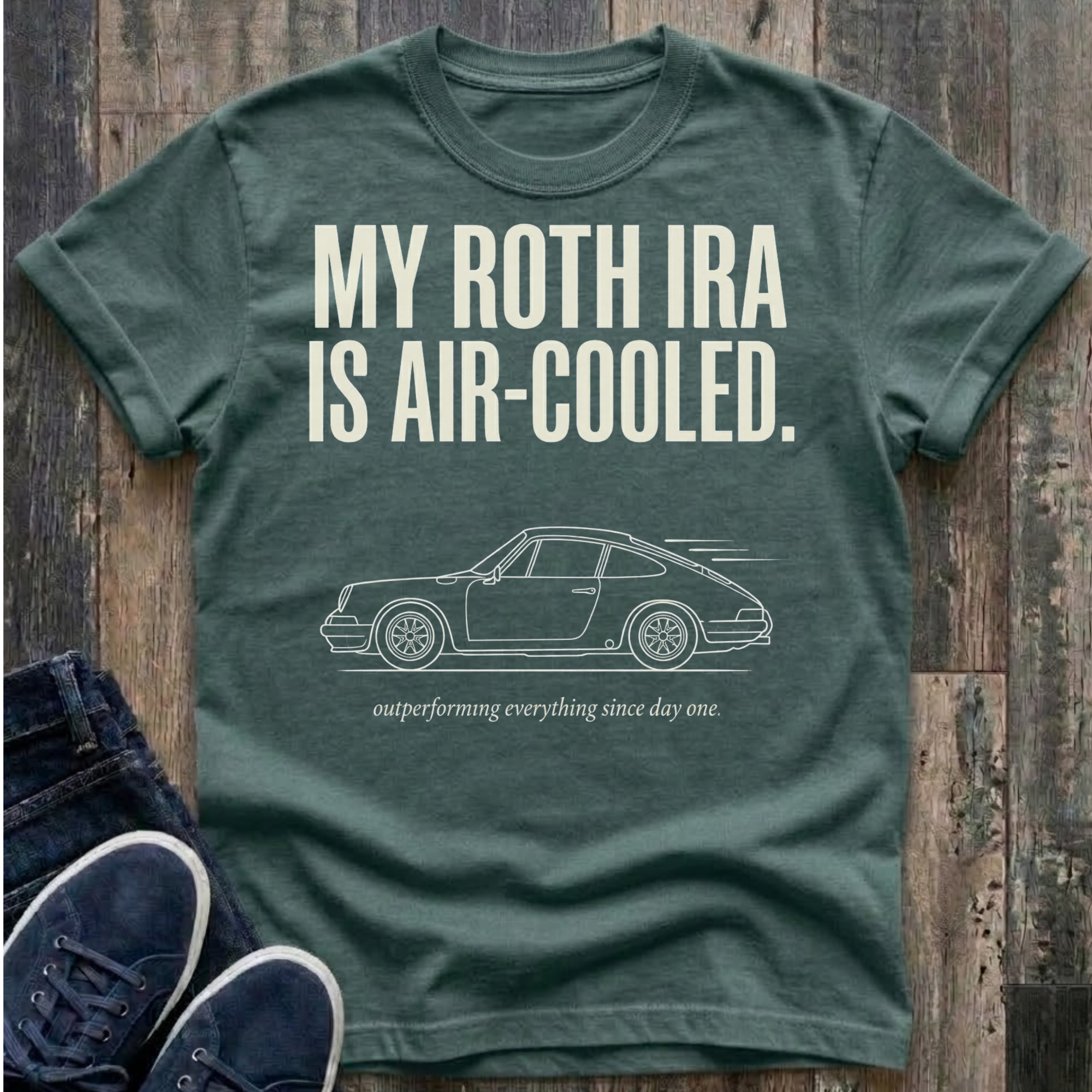 My Roth IRA Is Air-Cooled T-Shirt