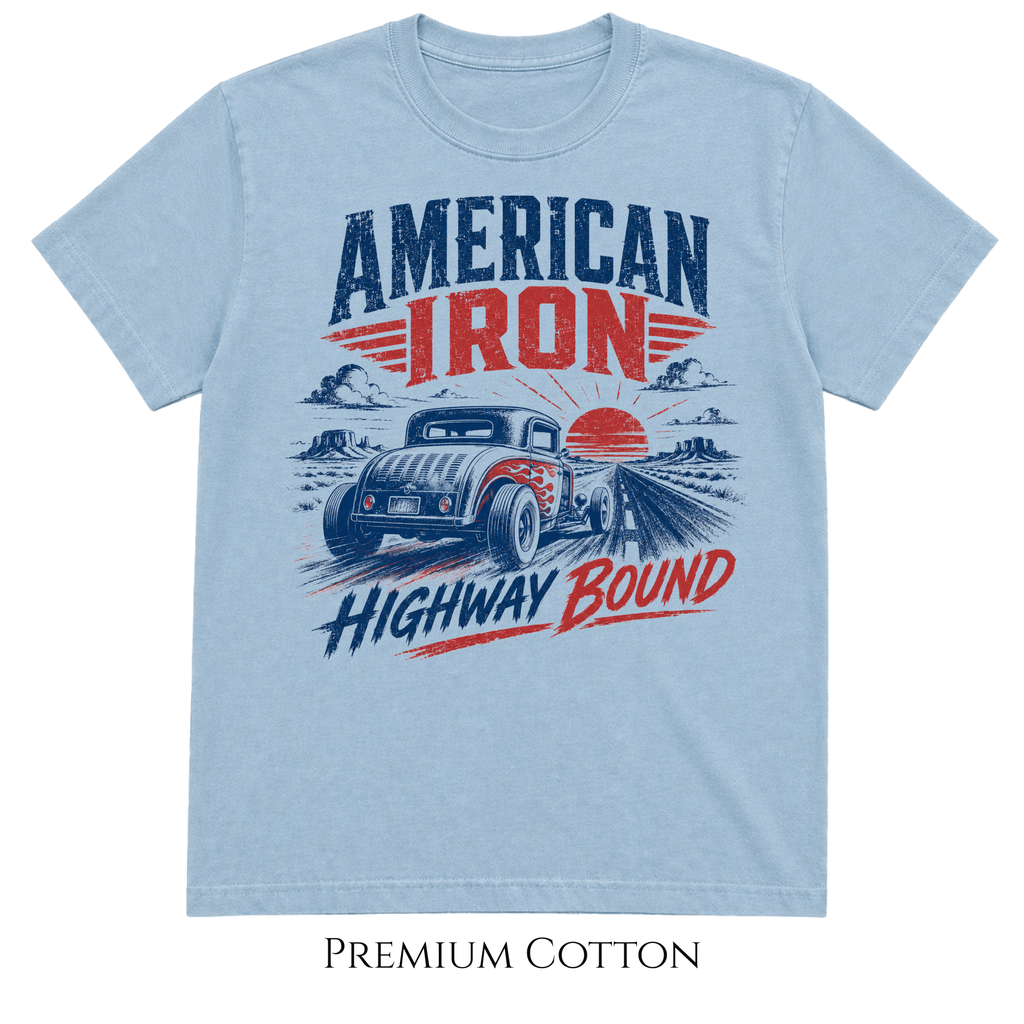 American Iron - Open Road Edition  T-Shirt