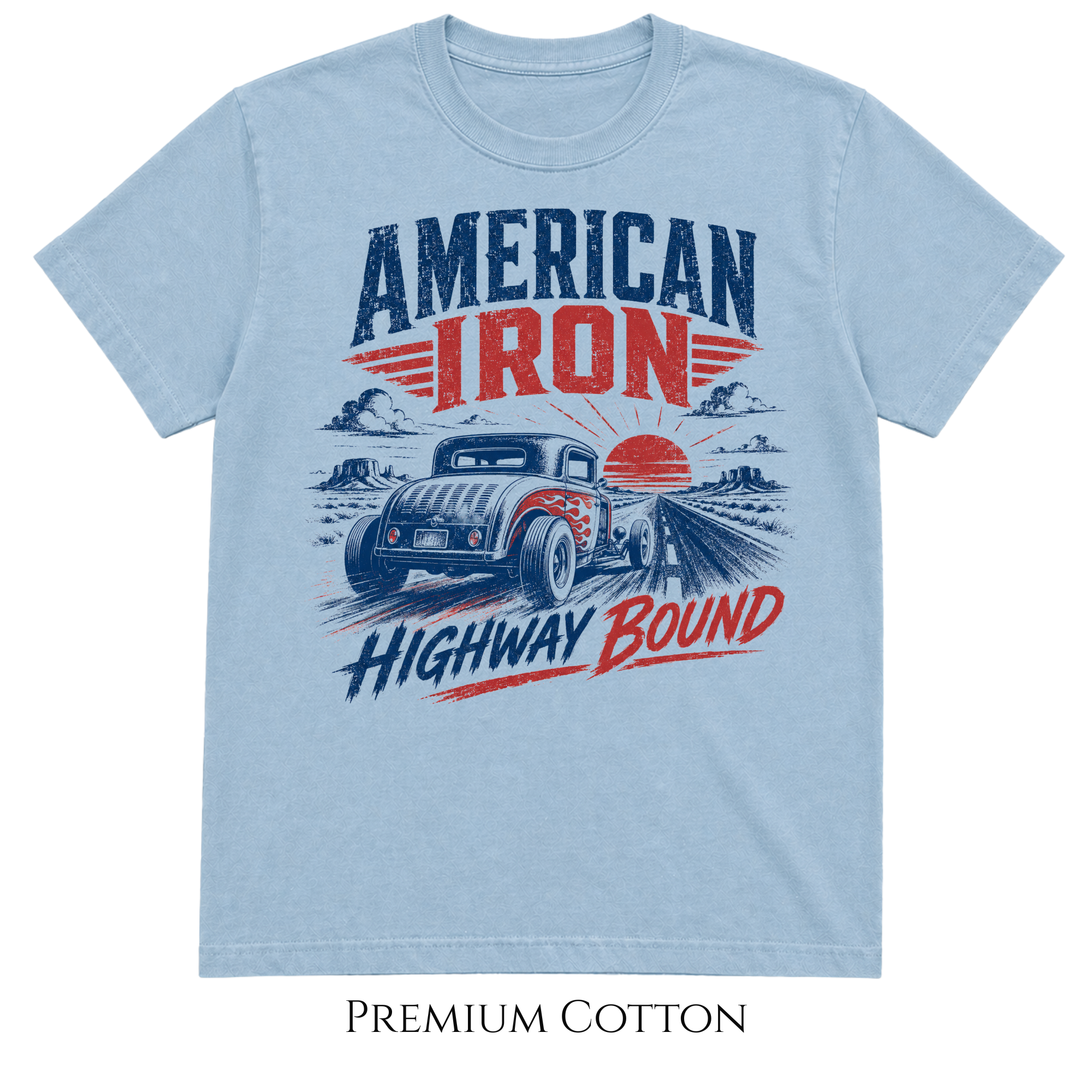 American Iron - Open Road Edition  T-Shirt