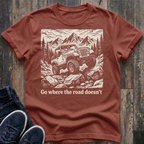 Go Where The Road Doesn't  T-Shirt