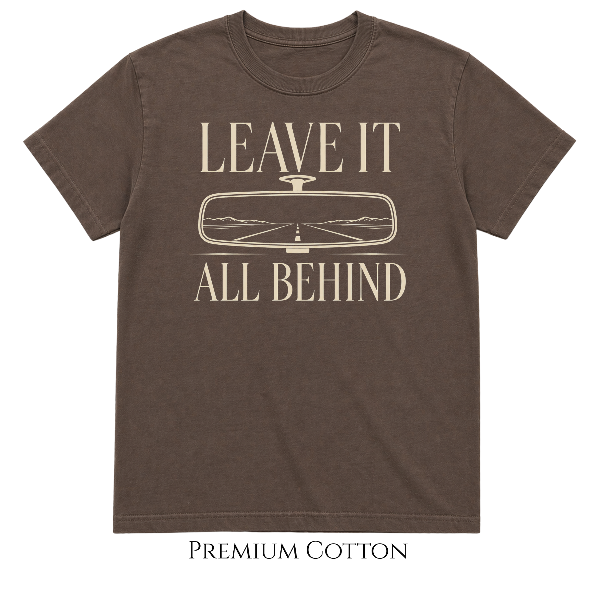 Leave It All Behind | Rearview Mirror Car Culture T-Shirt
