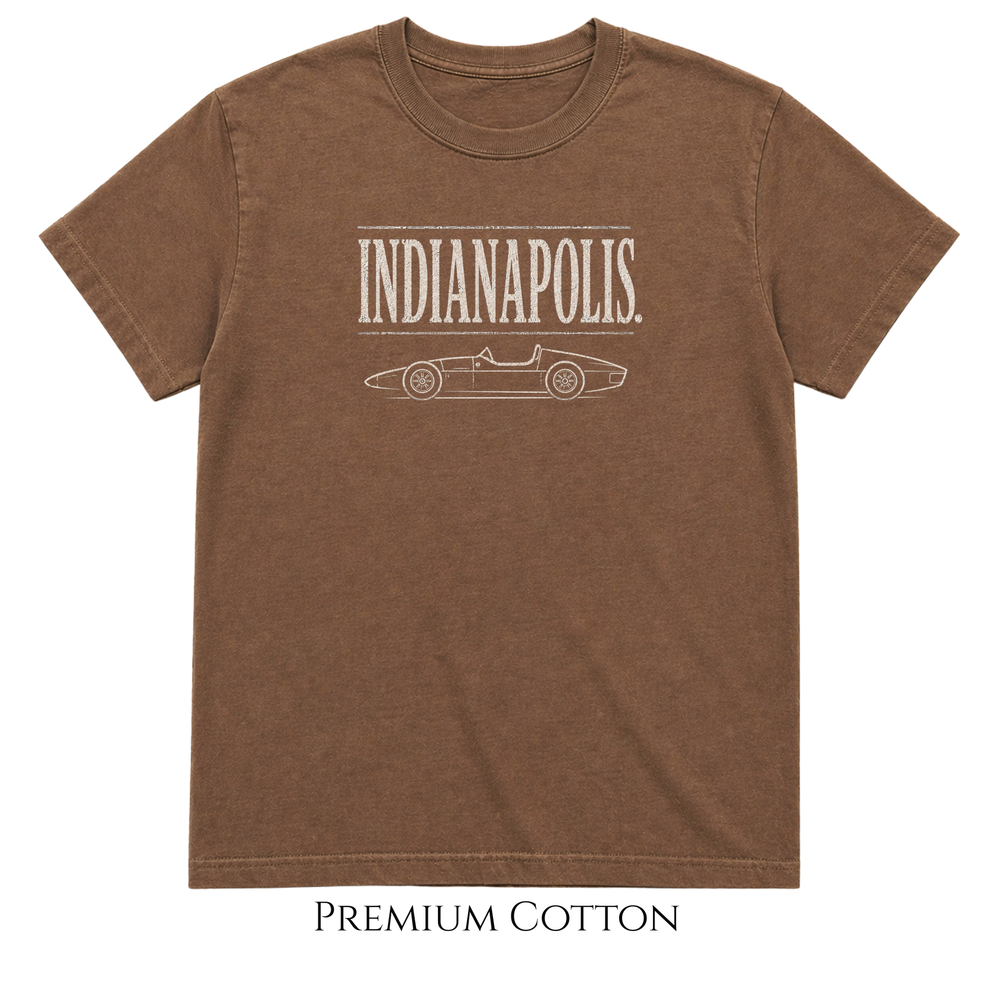 Indianapolis Racing Culture T-Shirt | Vintage Open-Wheel Tee | City Garage Collection