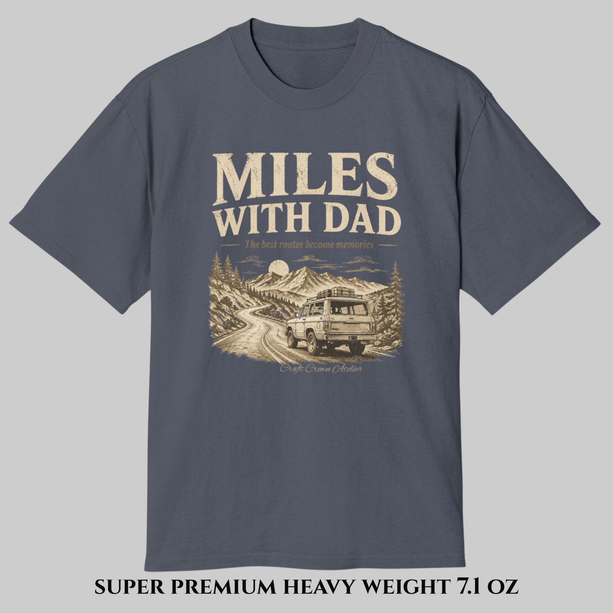 Miles With Dad T-Shirt