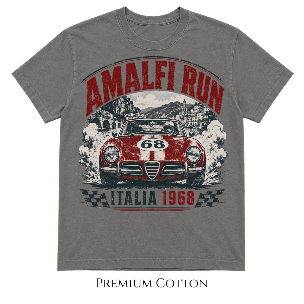 Agressive Vintage Racing Style T-Shirt