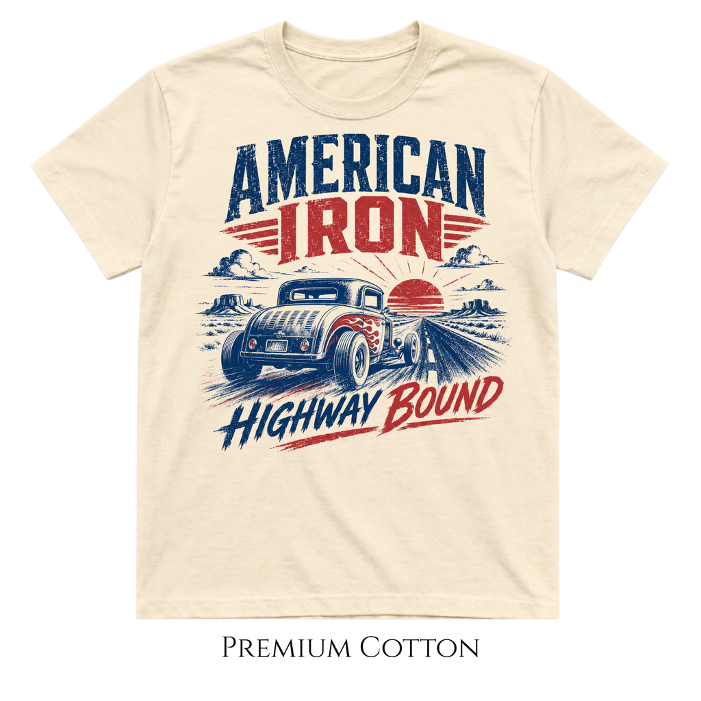 American Iron - Open Road Edition  T-Shirt