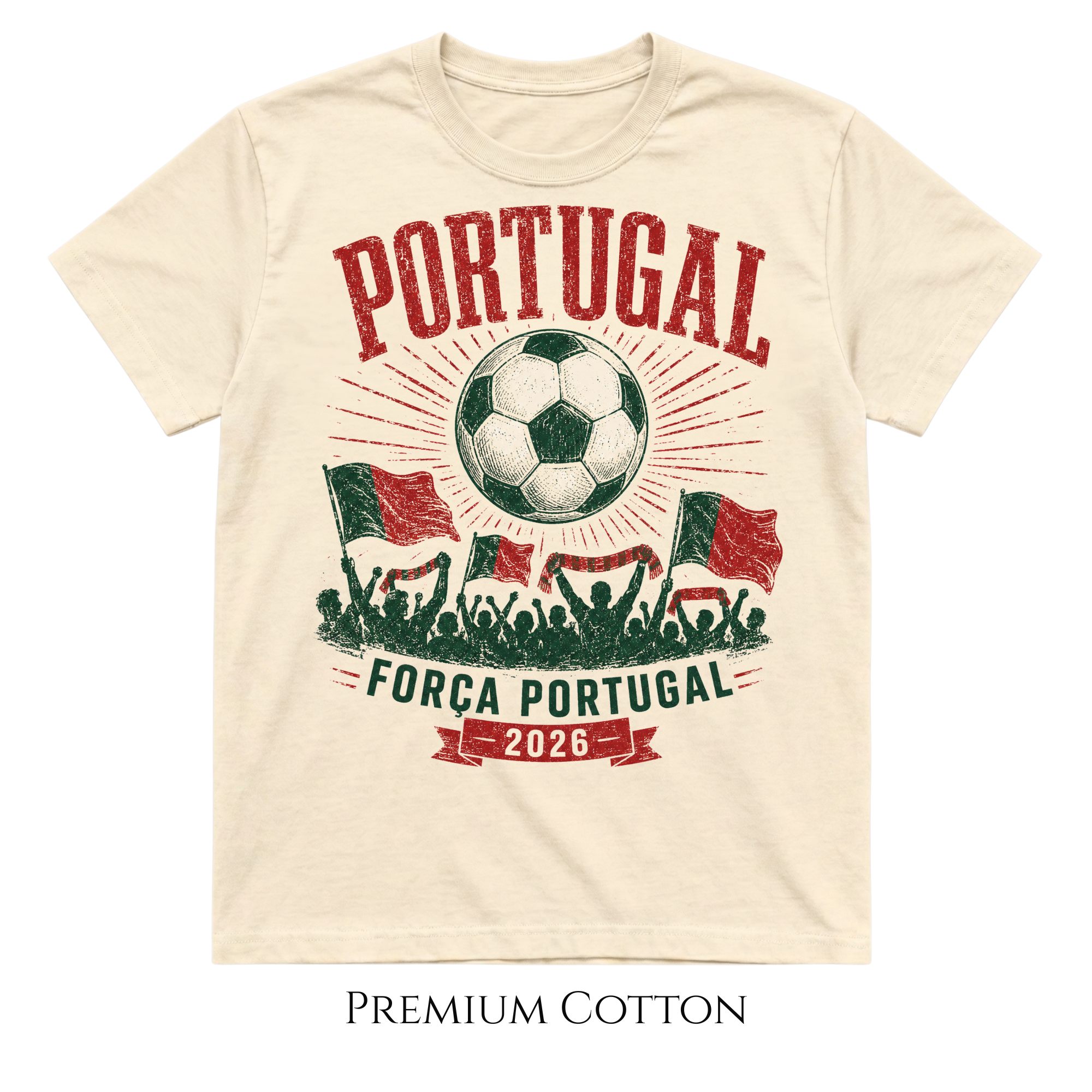 Portugal | Forca Portugal Soccer 2026 T-Shirt