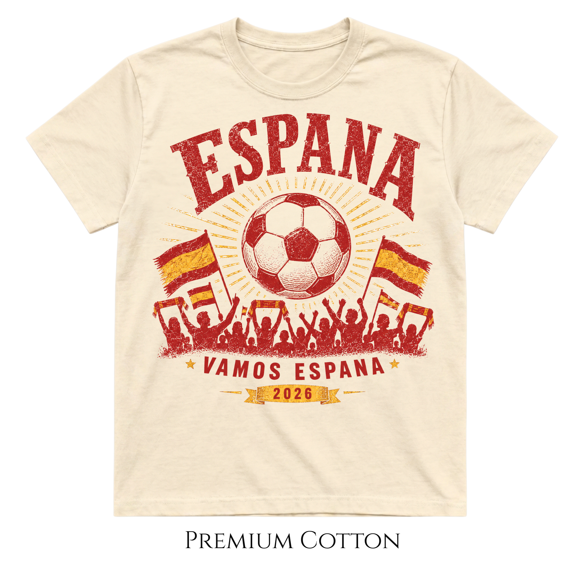 Spain | Vamos Espana Soccer 2026 T-Shirt