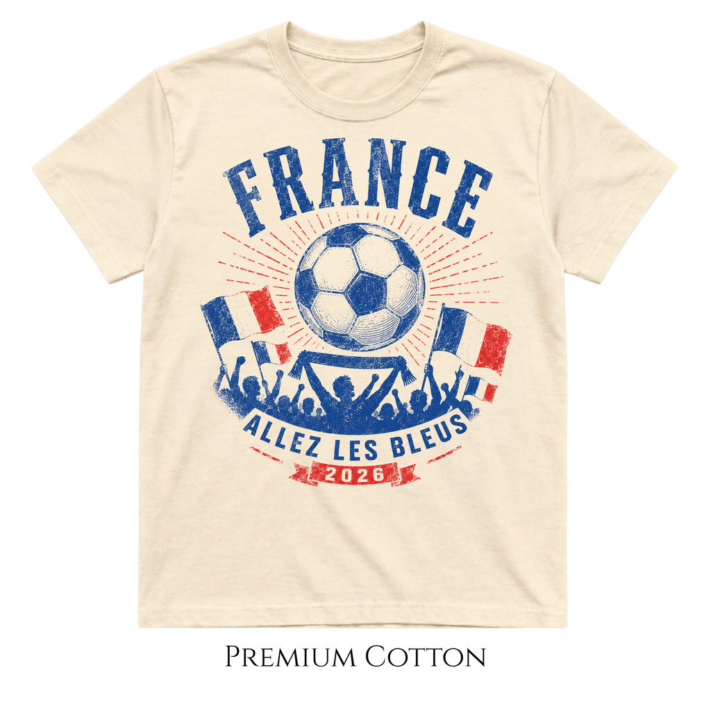 France | Allez Les Bleus Soccer 2026 T-Shirt