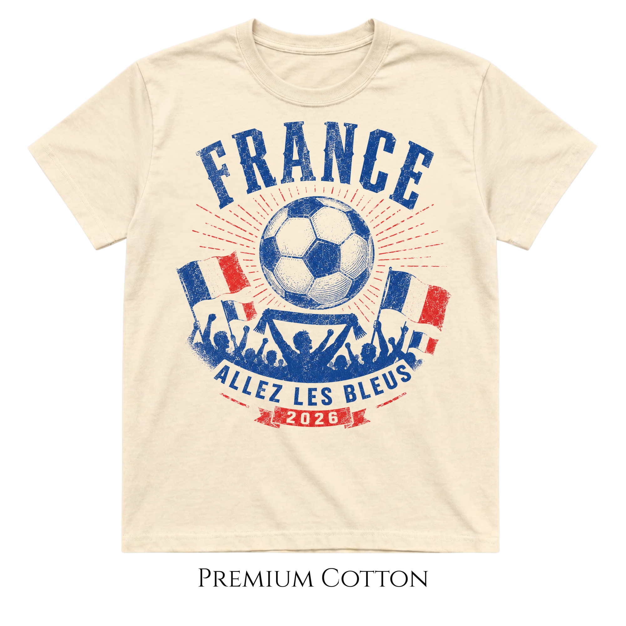 France | Allez Les Bleus Soccer 2026 T-Shirt