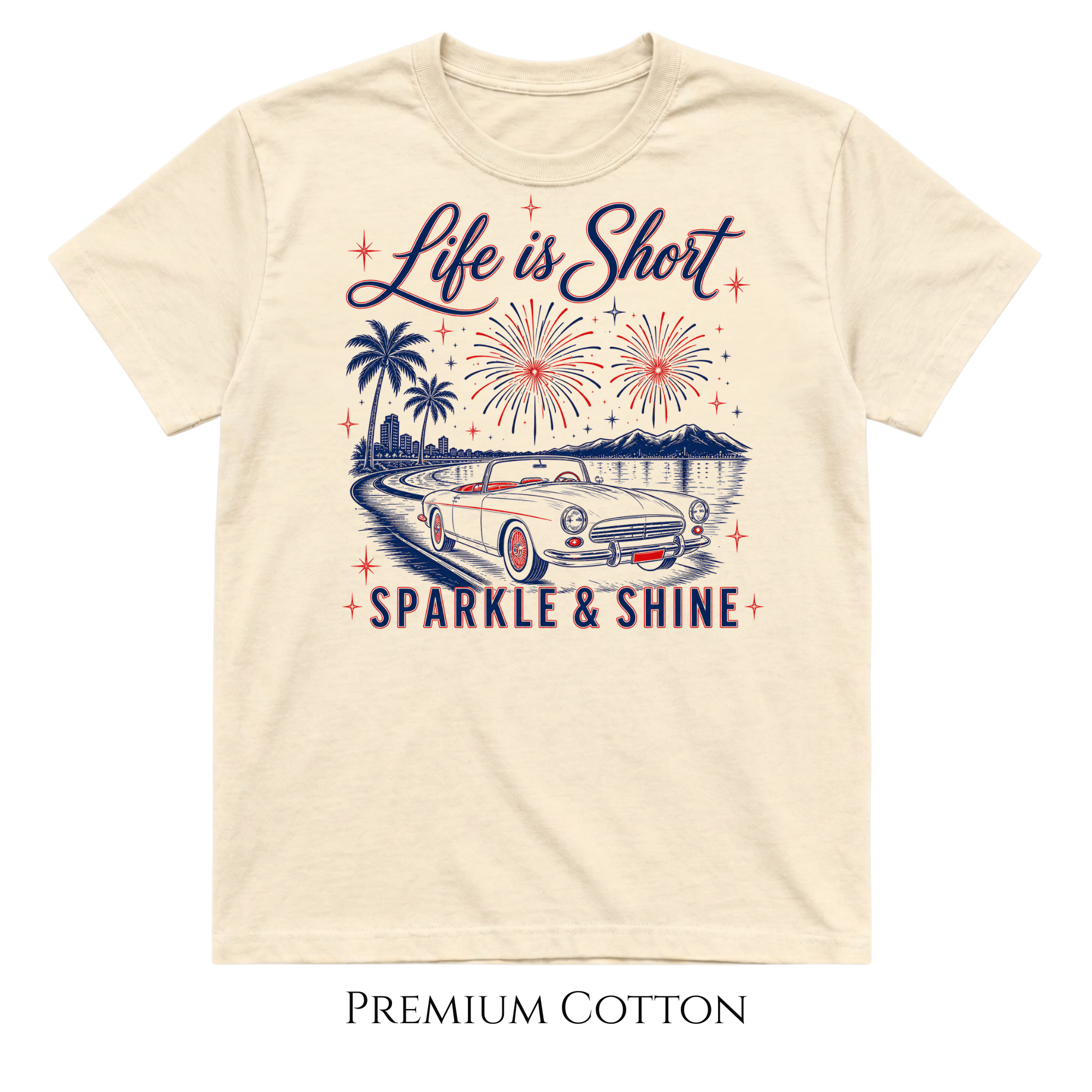 Life Is Short - Sparkle & Shine T-shirt