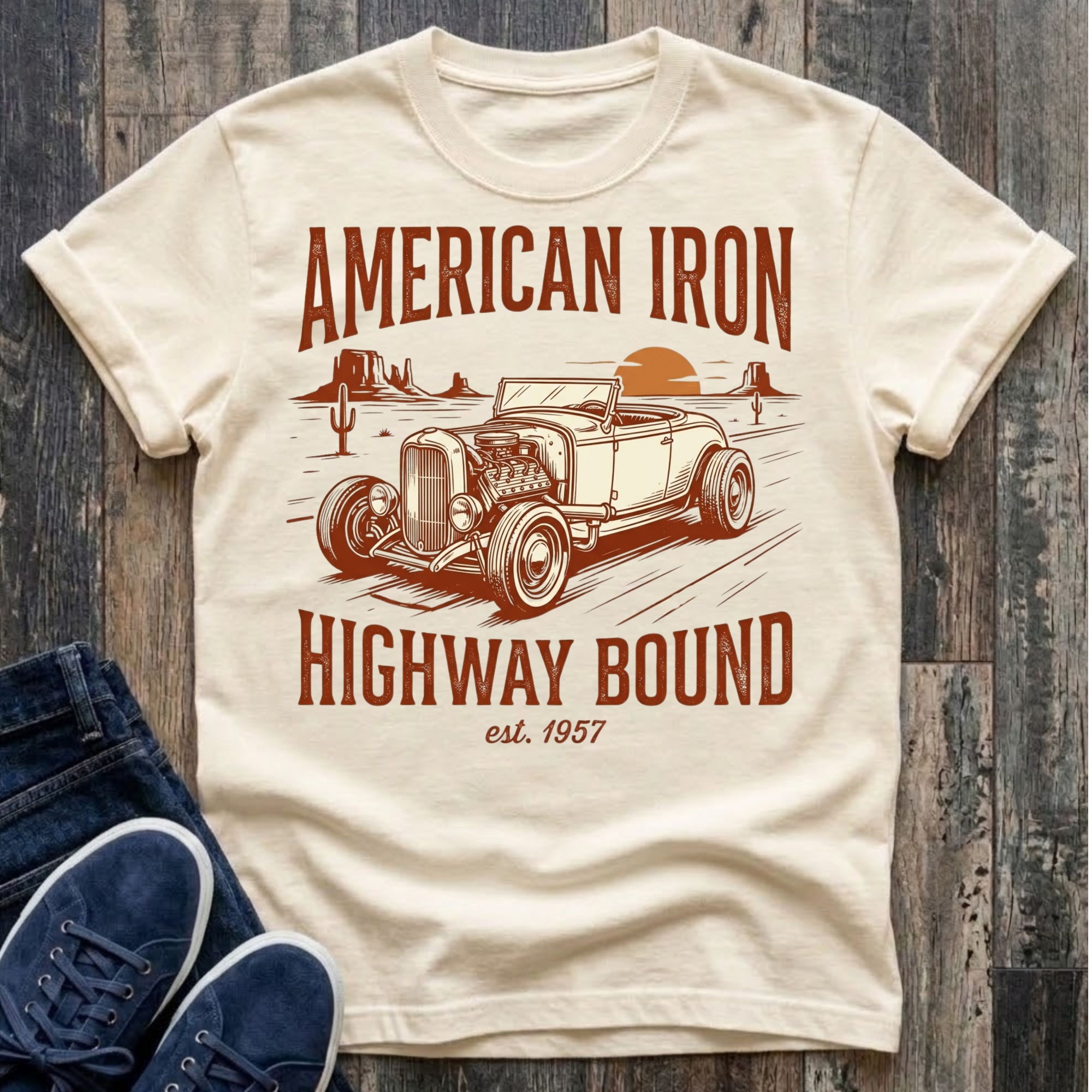 American Iron - Highway Bound est. 1958 T-Shirt