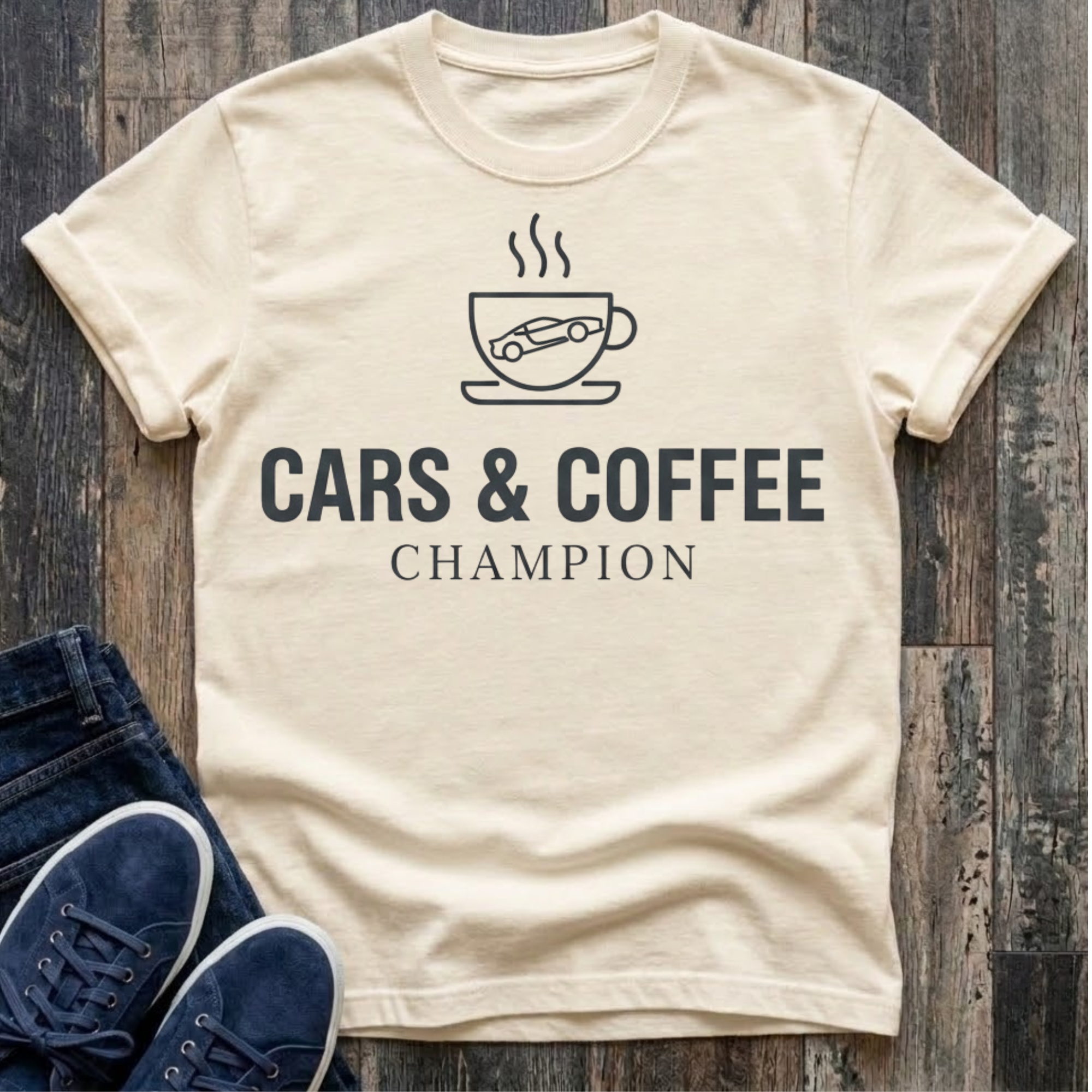 Cars & Coffee  Champion II T-Shirt
