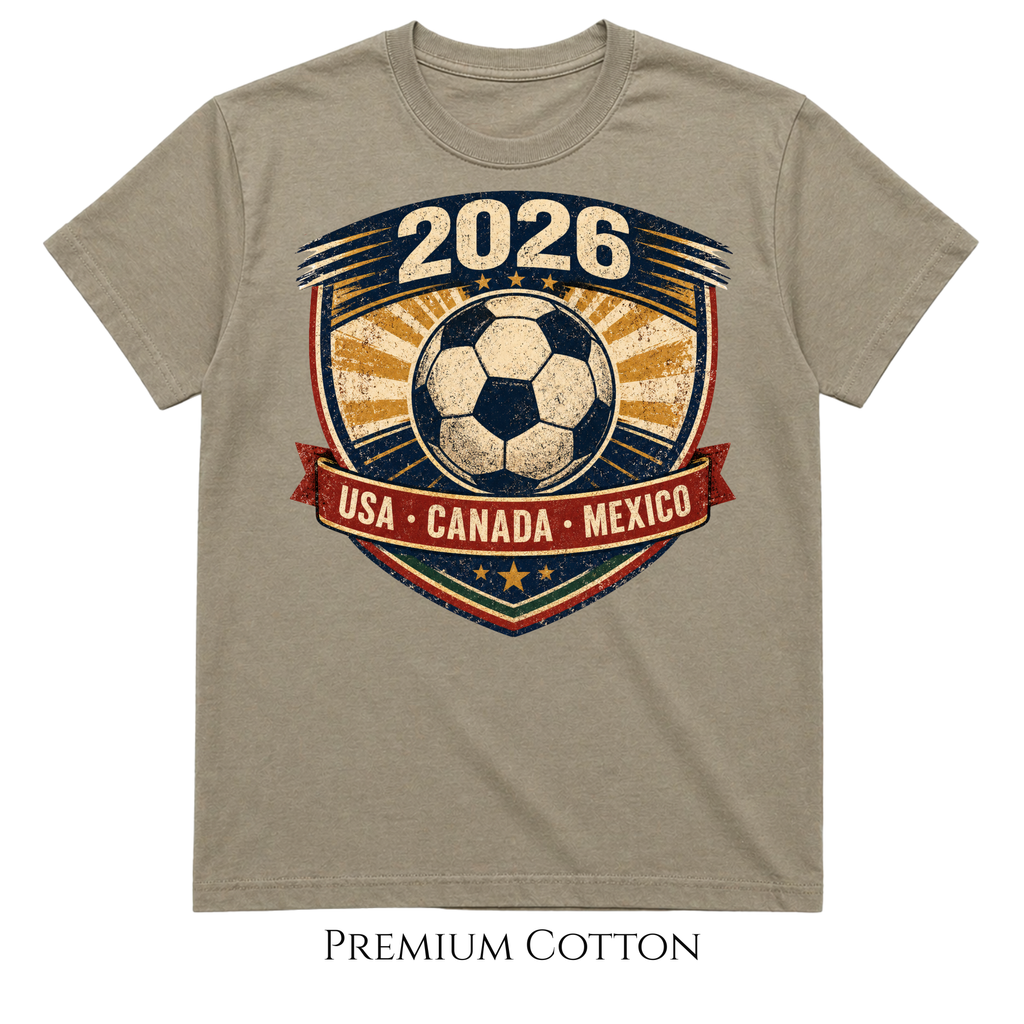 Soccer 2026 | USA Canada Mexico | World Cup T-Shirt