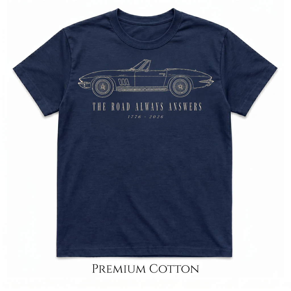The Road Always Answers | 1776 - 2026 250yrs America T-Shirt