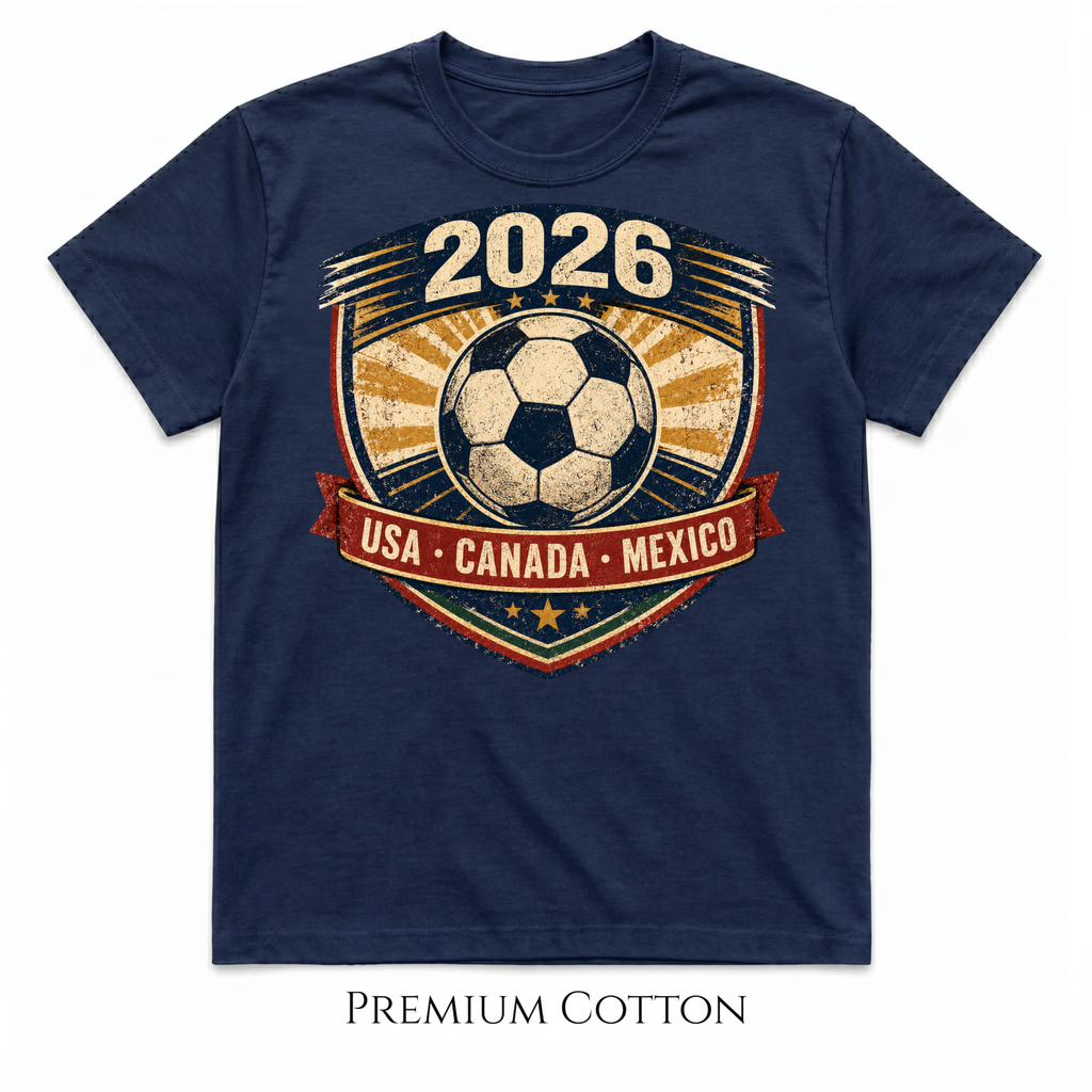 Soccer 2026 | USA Canada Mexico | World Cup T-Shirt