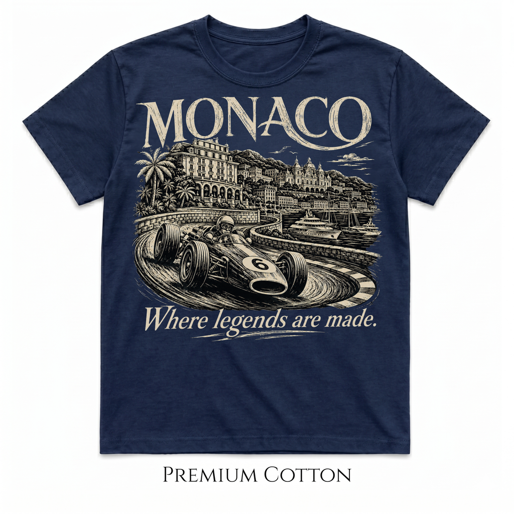 Vintage Inspired Race Car T-Shirt