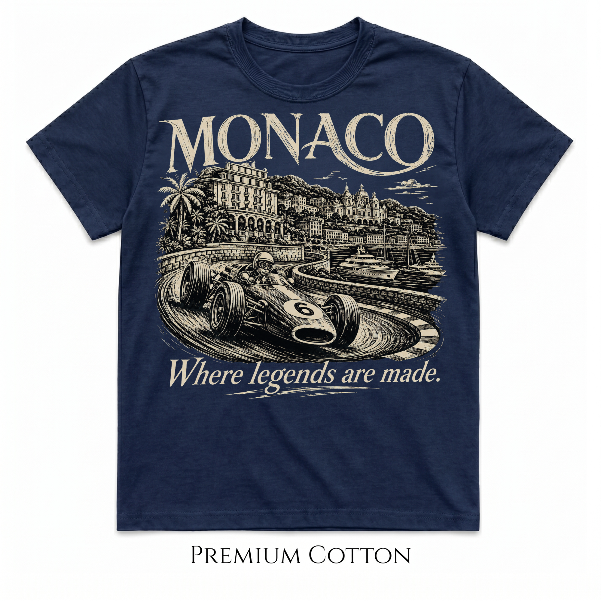 Vintage Inspired Race Car T-Shirt