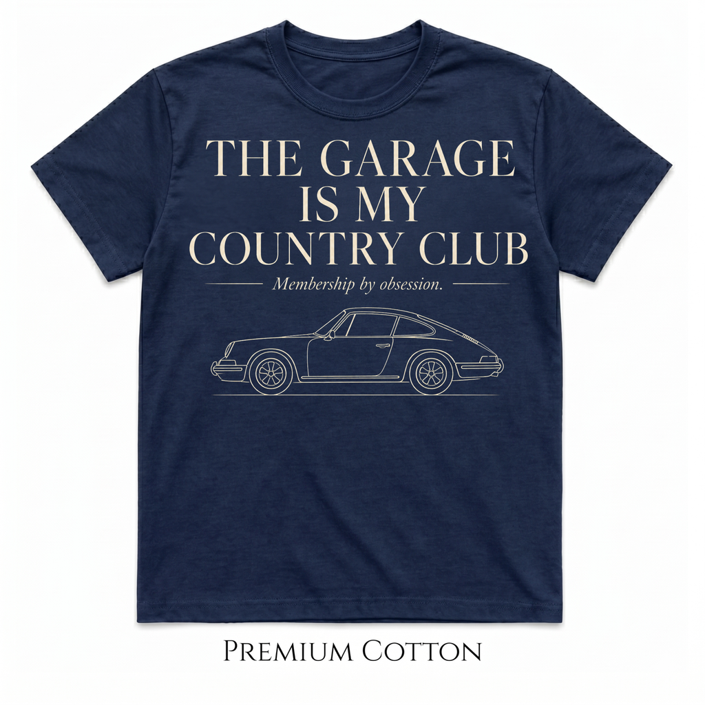 The Garage Is My Country Club T-Shirt