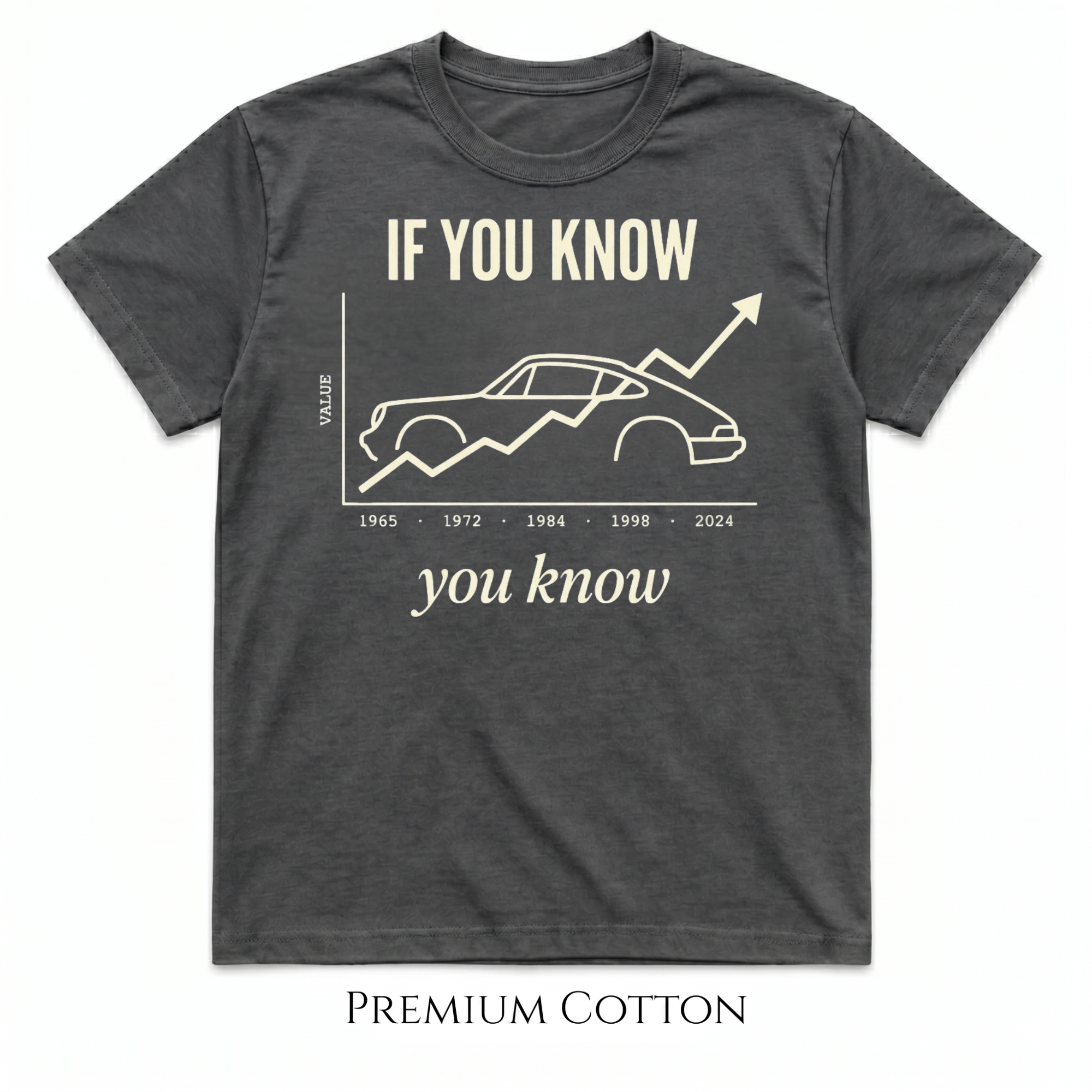 If You Know, You Know – Classic Car Investment  T-Shirt