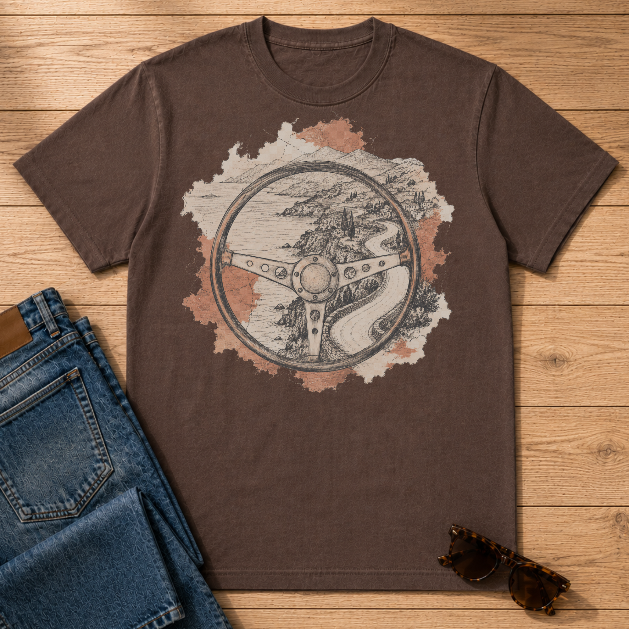 The Grand Tour Map T-Shirt